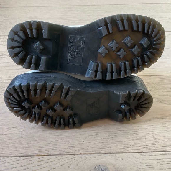 Dr. Martens White Jadon Platform Boots - Picture 10 of 13